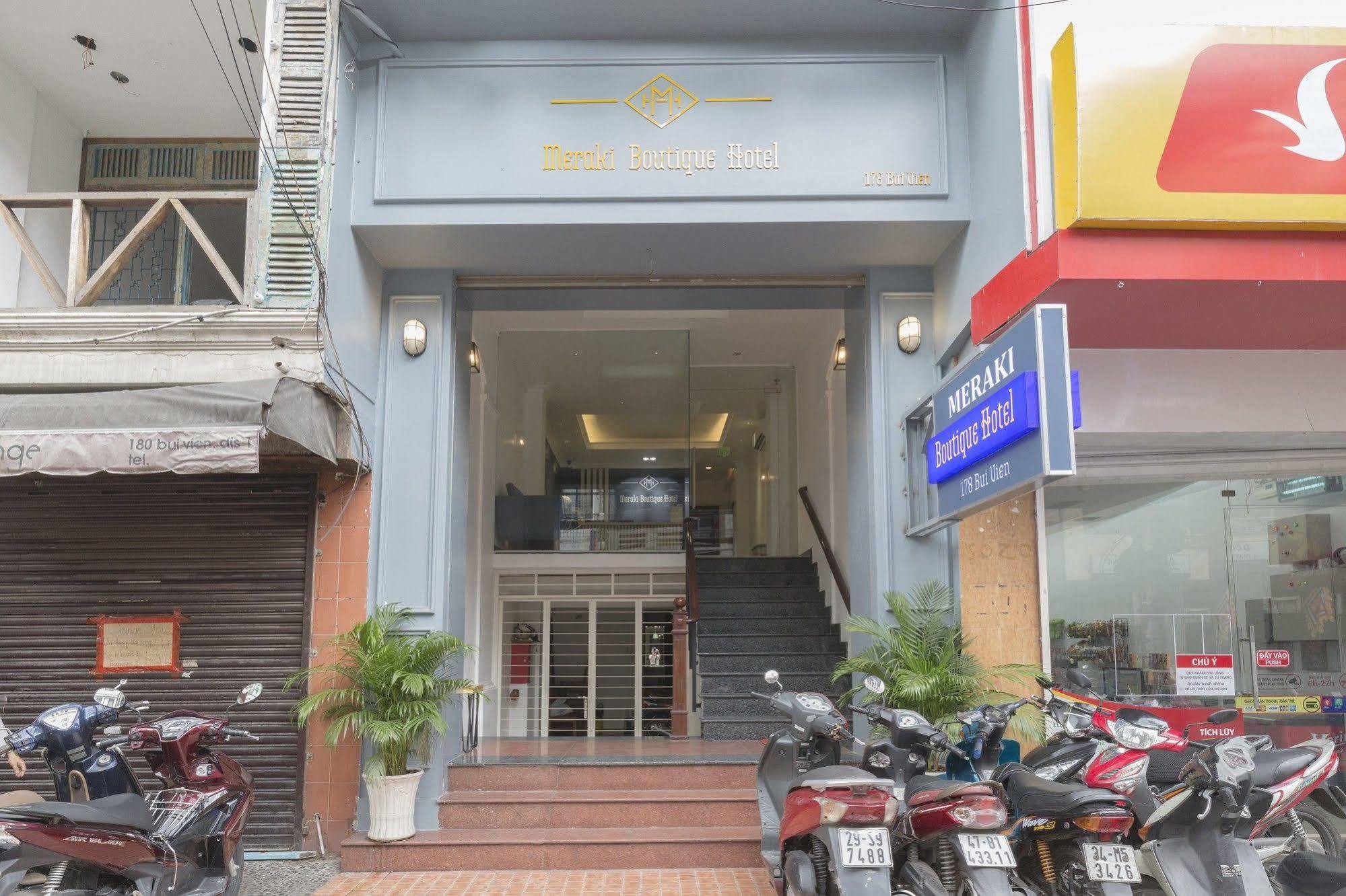 Meraki Boutique Hotel- Bui Vien-Pham Ngu Lao Street Ho Si Minh-város Kültér fotó